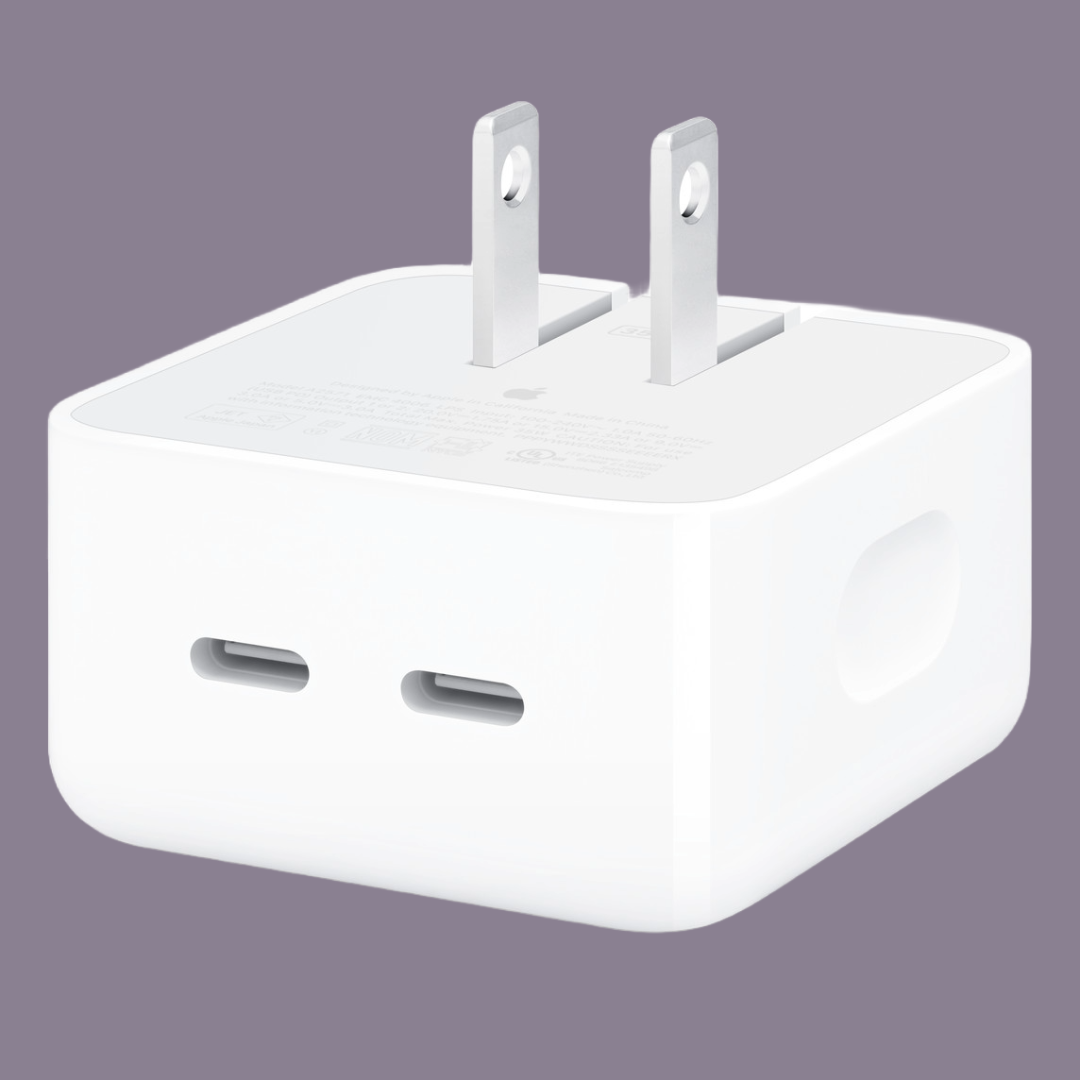 35W Dual USB-C Port Compact Power Adapter