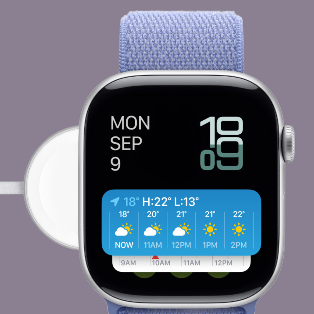 Apple Logo Watch Series 10 – Ultra-Thin Bezel Stainless Steel Edition