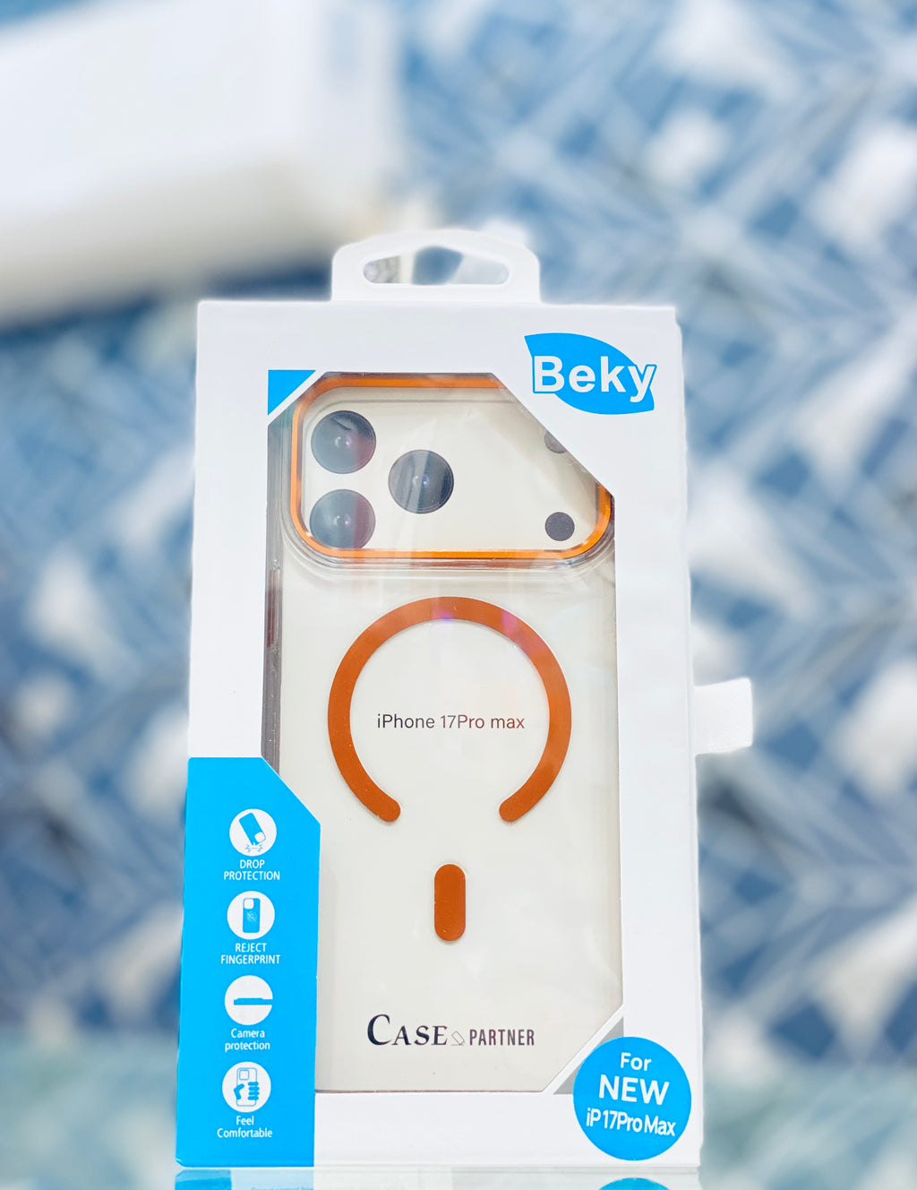 IPhone 17 Pro Max Transparent MagSafe Shock‑Proof Cover