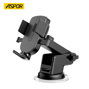 ASPOR A570 Universal Car Phone Holder – Secure Suction Cup Mount for Dashboard & Windshield