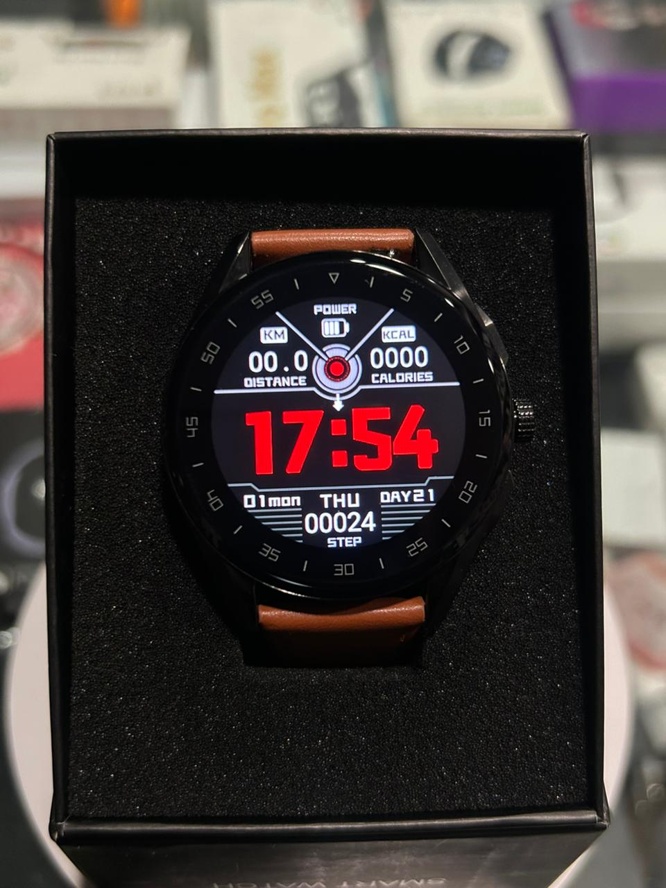 Apex Halo Round Bezel AMOLED Smartwatch
