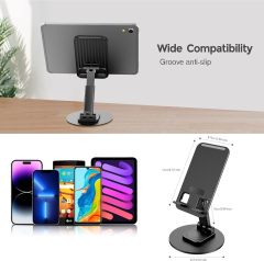 Jmary MK‑59 360° Rotating Desktop Mobile & Tablet Holder