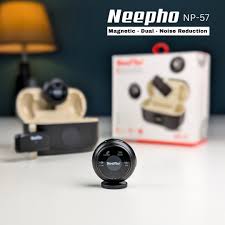 Neepho NP-57 Dual Wireless Lavalier Microphone – Crystal-Clear Audio for Vlogging, Interviews & Live Streaming